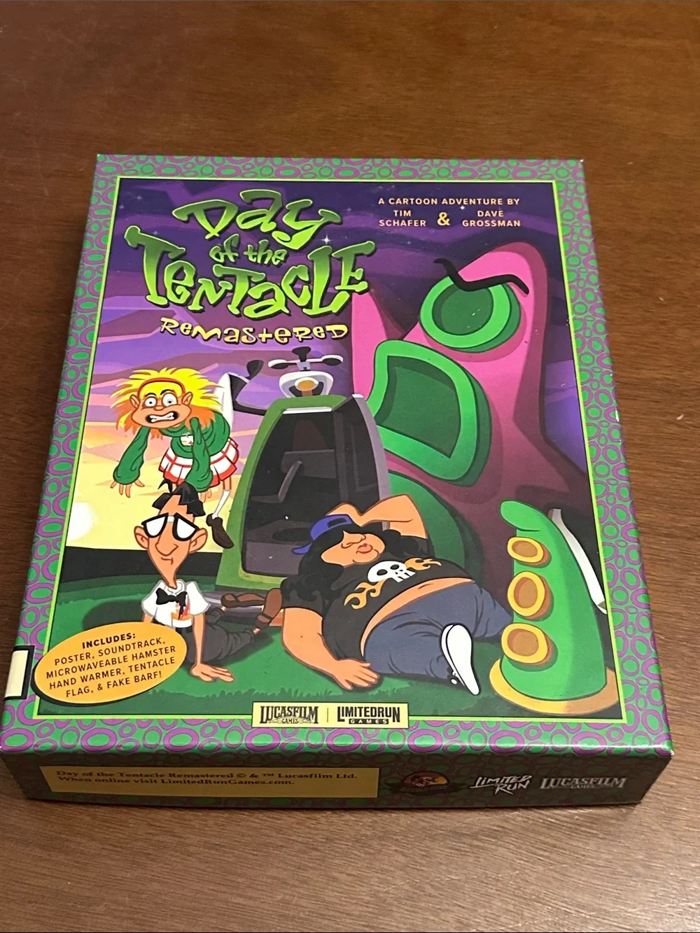 Day of the Tentacle Remastered Collector’s Edition PS4 Limited Run Lucasfilm
